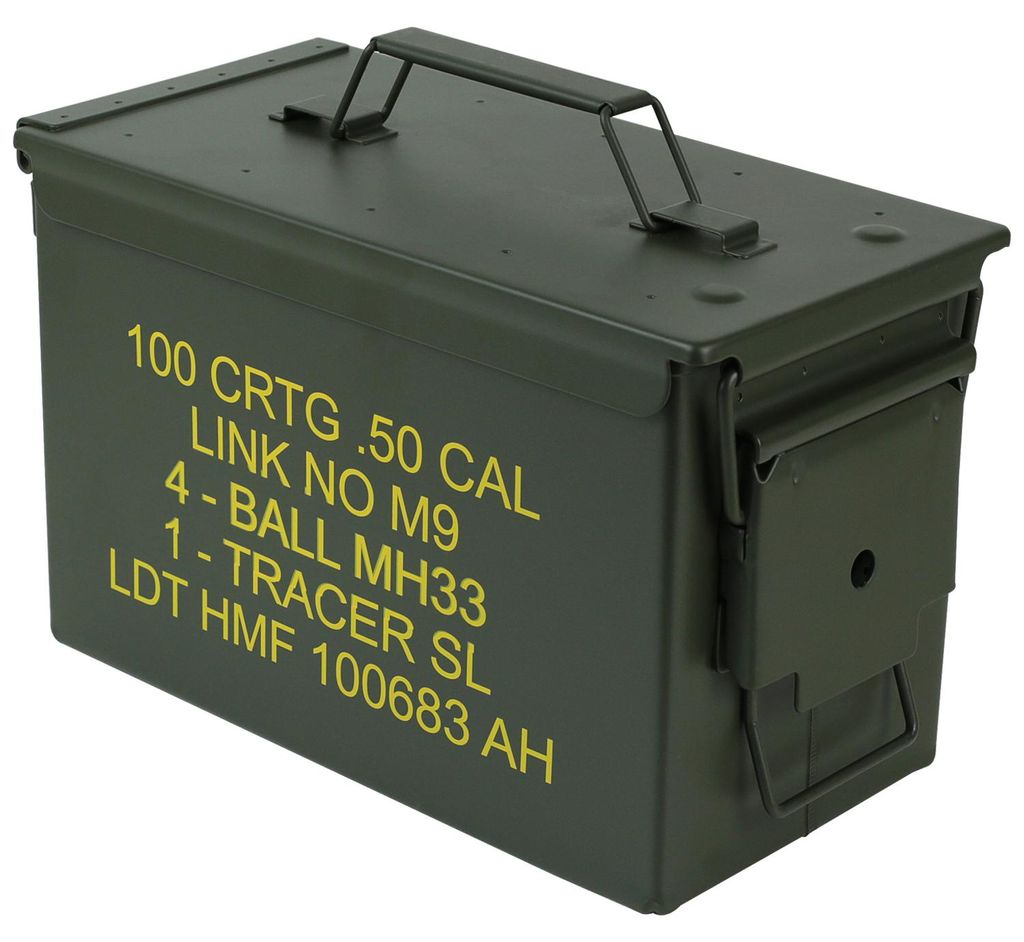 HMF Metallbox, US Ammo Box mit Schwerlastverriegelung, 30 x Produktbild 