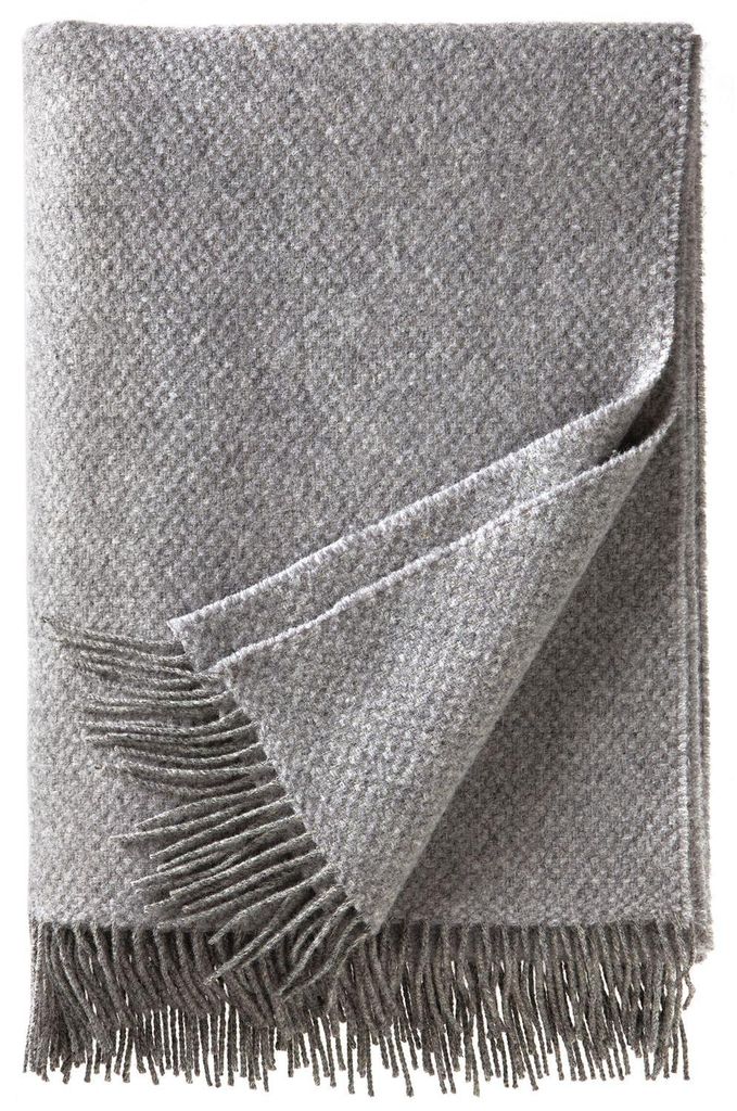 Eagle Products Decke Konrad - native, 135x205 cm, silber