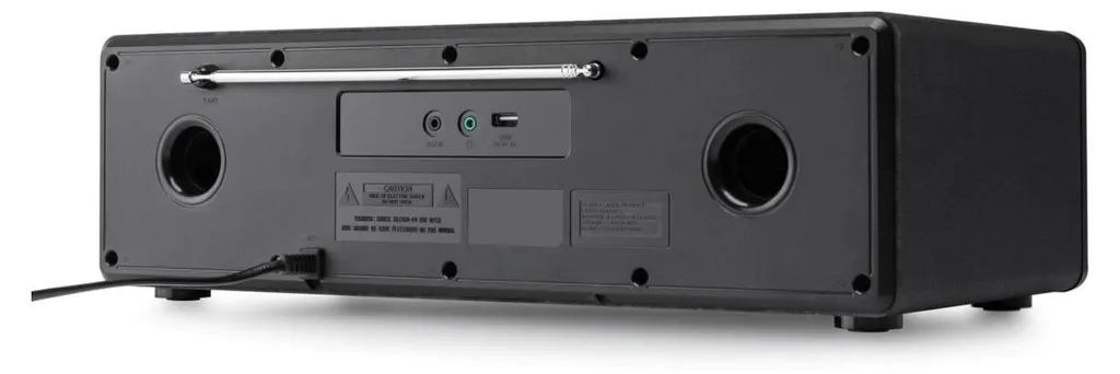 Mini tour JVC RD-E984B noir Bluetooth, puissance sonore et design compact