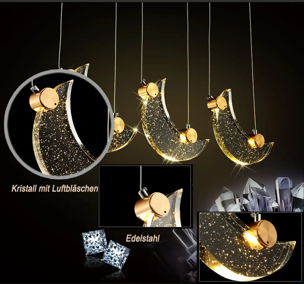 Luminaire de Salle à Manger LED 80cm avec Télécommande et Lumière Variable