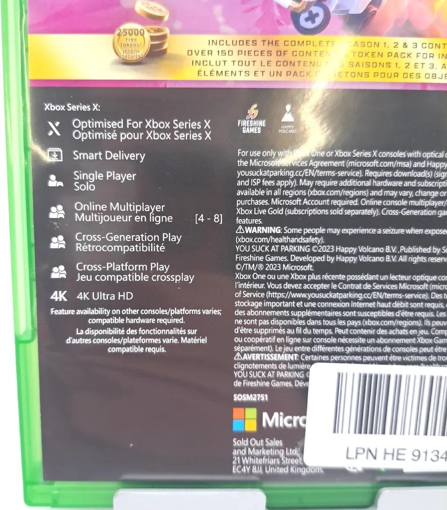 Jeu de course et de précision U Suck at Parking Édition Complète Xbox - 3