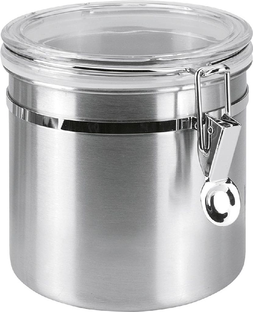 Metaltex Vorratsdose mit Acryldeckel 1,0 l, Ø 11,8 cm, H 12 Produktbild 