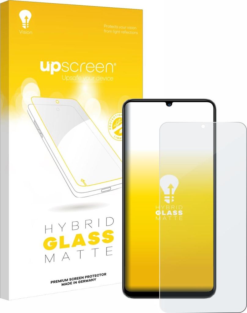upscreen Entspiegelungs Schutzglas für KXD 13C Schutzfolie Panzer Folie Glas Display Schutz matt