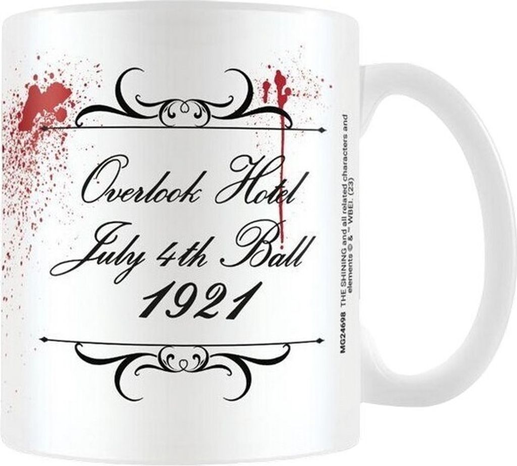 The Shining - Kaffeebecher "Overlook Hotel Ball 1921" PM7599 (Einheitsgröße) (Weiß)