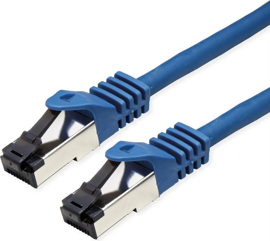 Cavo di Rete VALUE S/FTP Cat.8 Blu 3m | Eccellenza nelle Prestazioni