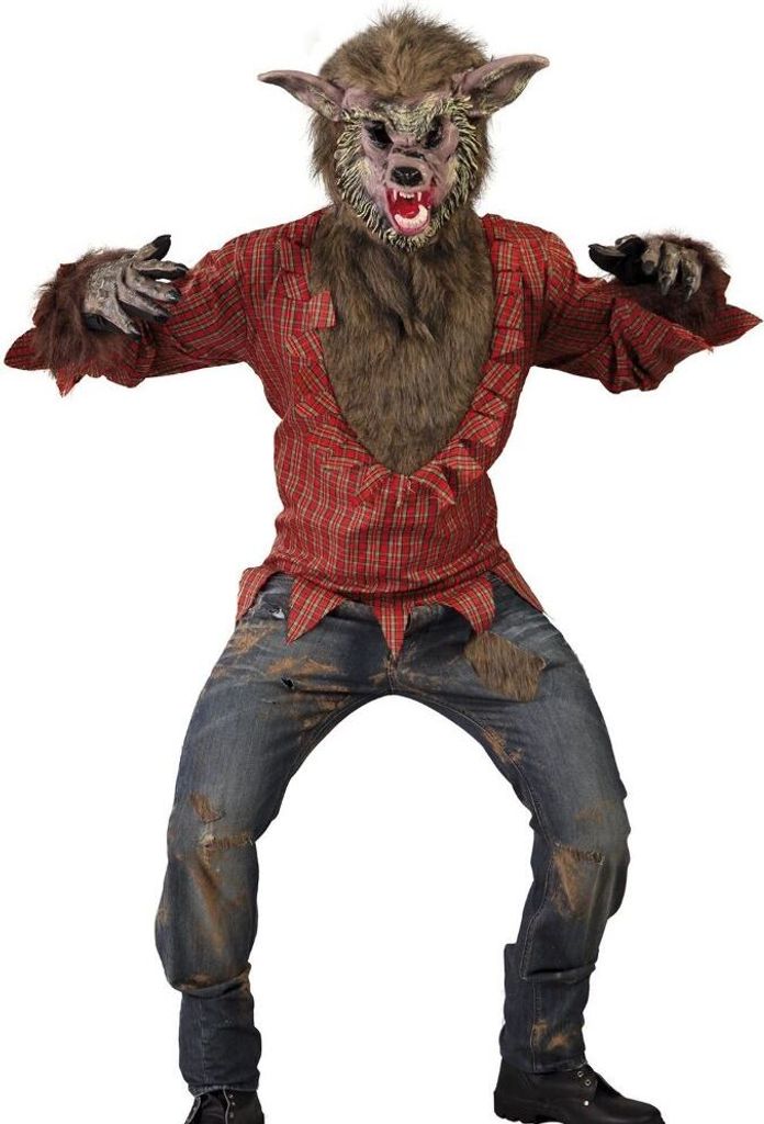 Werwolf Kostüm für Herren Gr. M/L, Größe:L Produktbild 