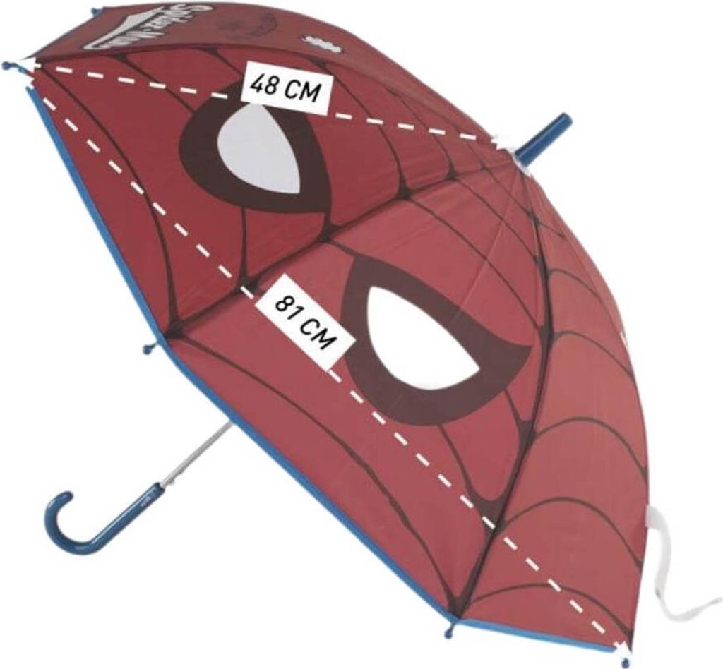 Spiderman-Augen-Automatik-Regenschirm