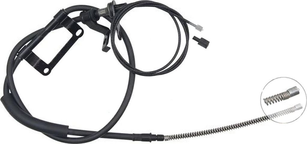 Seilzug Feststellbremse 2.580 mm Trommelbremse A.B.S. für u.a. KIA CARNIVAL