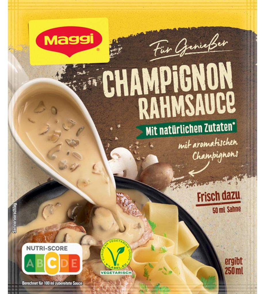 Maggi Gourmet Salsa alla crema di funghi (250 ml) Immagine del prodotto 