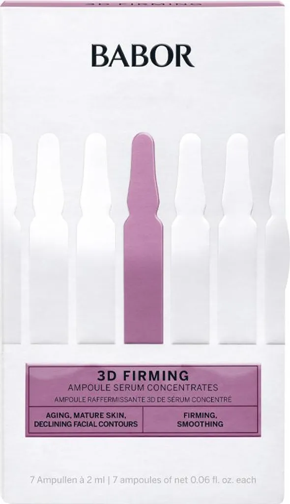 Babor Ampoule 3D Firming 7x2ml: Trattamento Rimpolpante Professionale