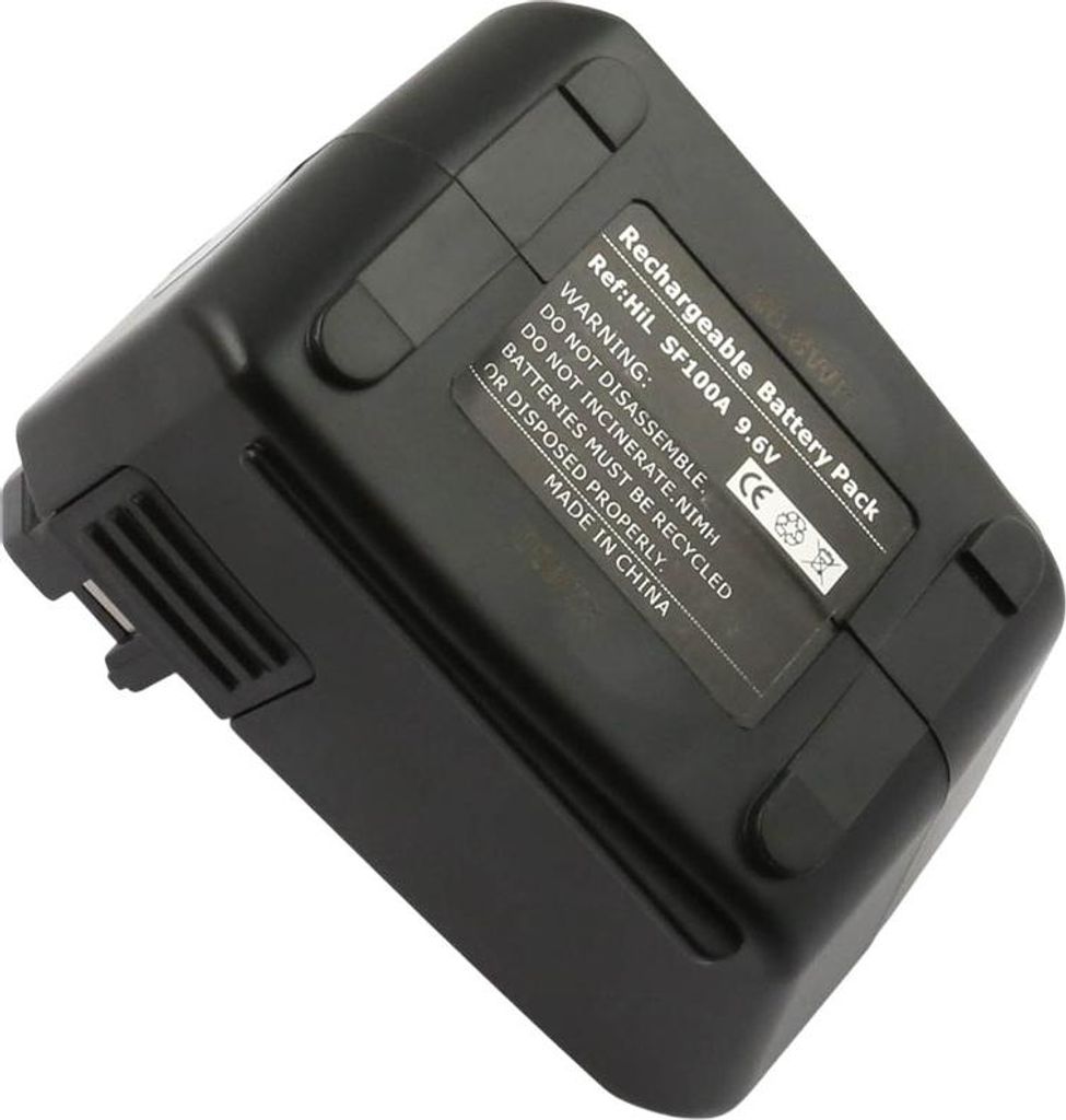 Avizar, NiMH 9,6V 3000mAh 28,8Wh Akku für Hilti SF100A Tragbares Werkzeug, Schwarz