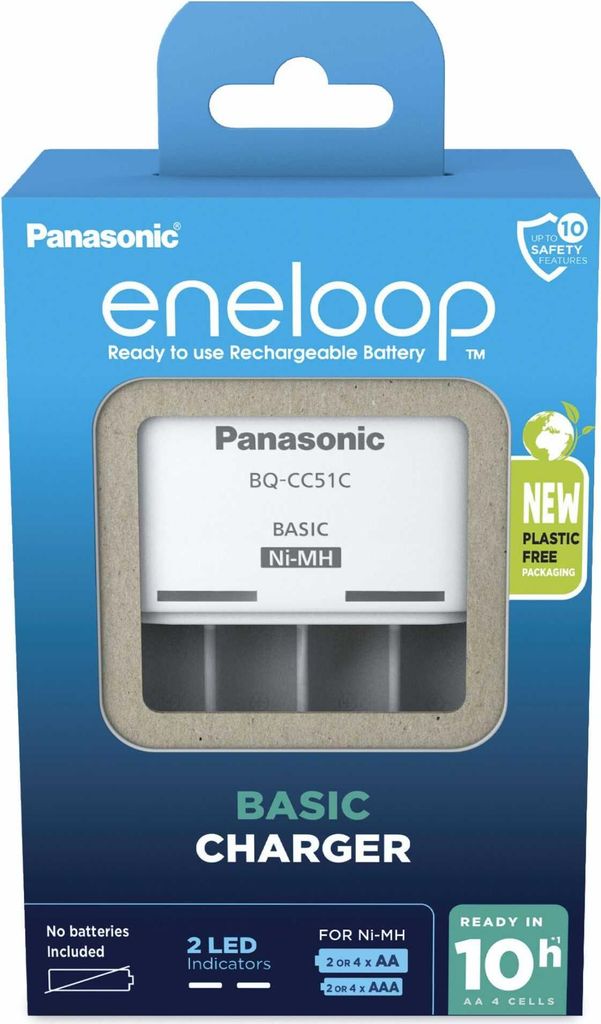 Panasonic Eneloop Basic Charger BQ-CC51E ohne Akkus Obrázek produktu 