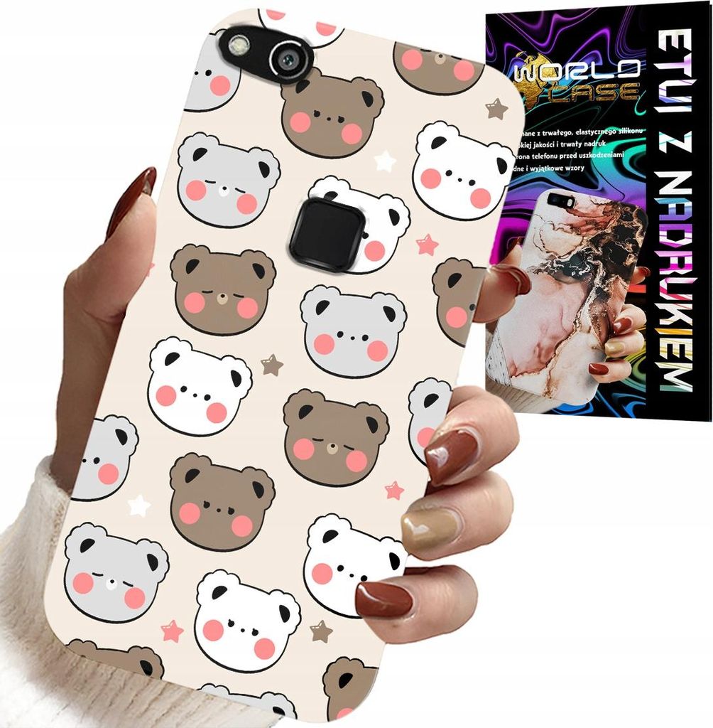Hülle Für Huawei P9 Lite 2016 - Teddybär-Designs Für Die Kleinen + Film