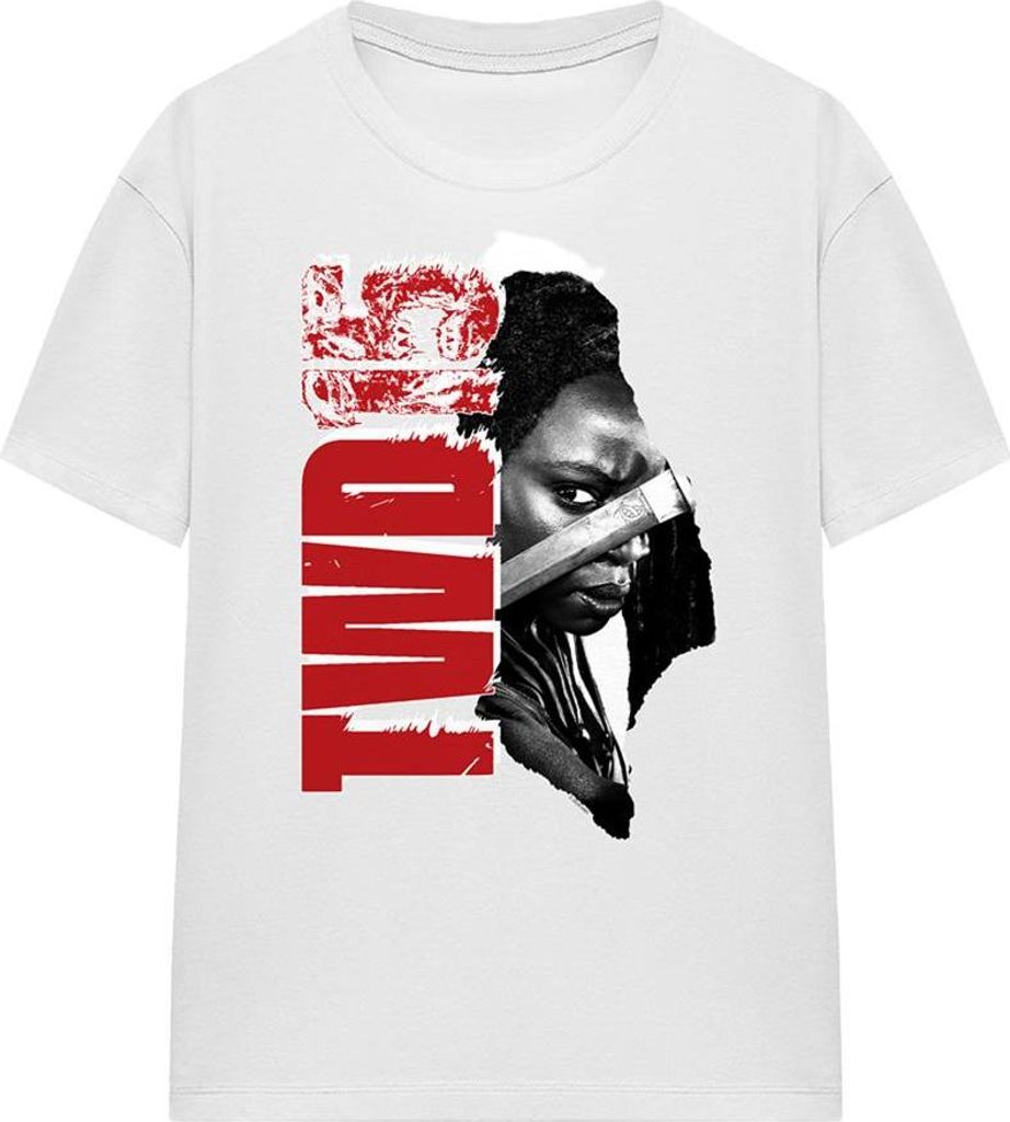 The Walking Dead - "15" T-Shirt für Damen TV31573 (XL) (Weiß)