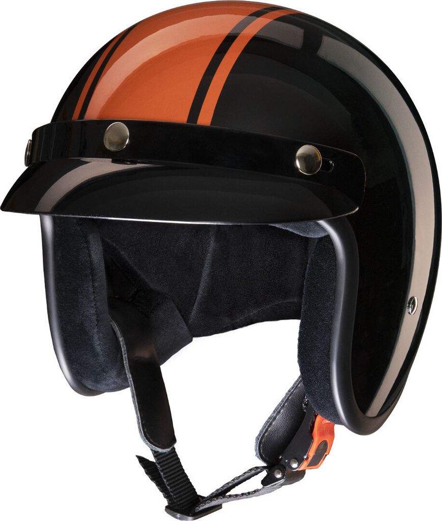 Redbike RB-676 Jethelm, schwarz/orange, M (57/58)