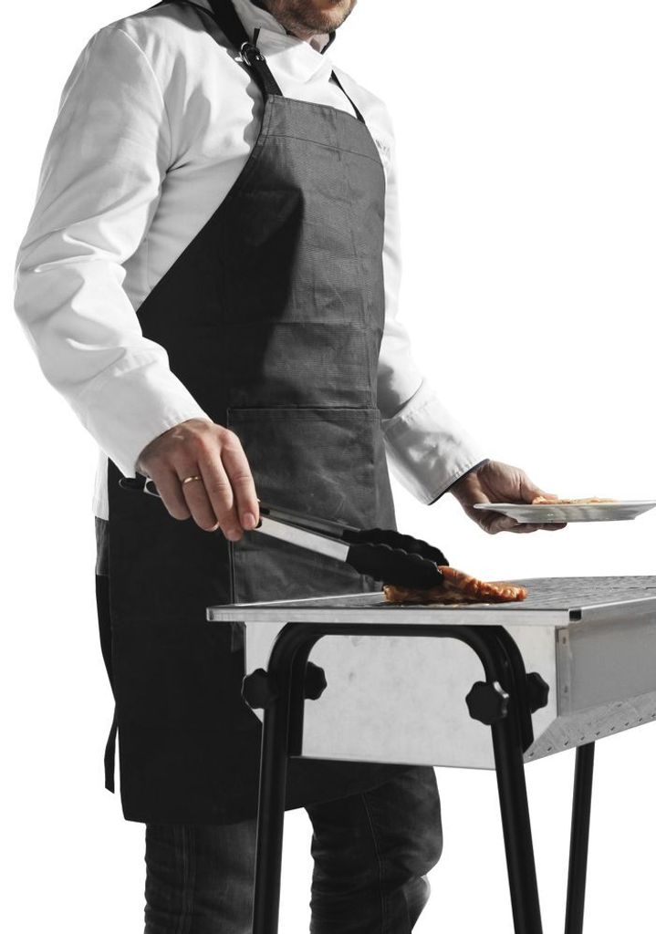 HENDI Grillschürze canvas 81x66 cm Flammenabweisende Beschicht.