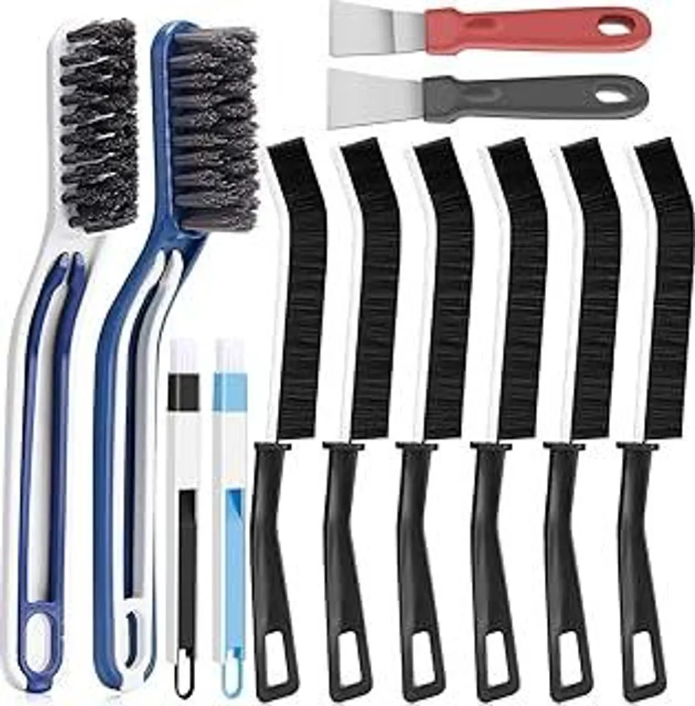 4 Spazzole Flessibili Per Pulizia Tubi E Scarichi 45 Cm - Rimozione Peli E Sporco Per Bagno E Cucina (Bianco)