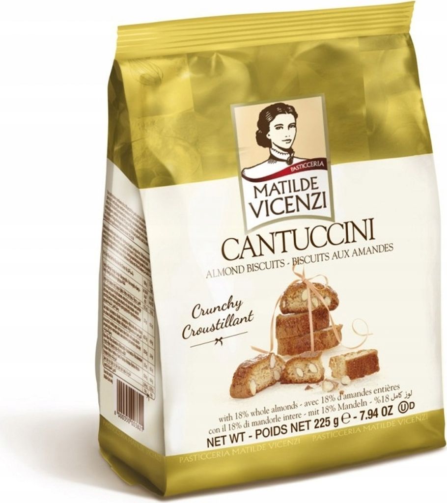Cantucini-Mandel-Stückchen 225g - Matilde Vicenzi Produktbild 
