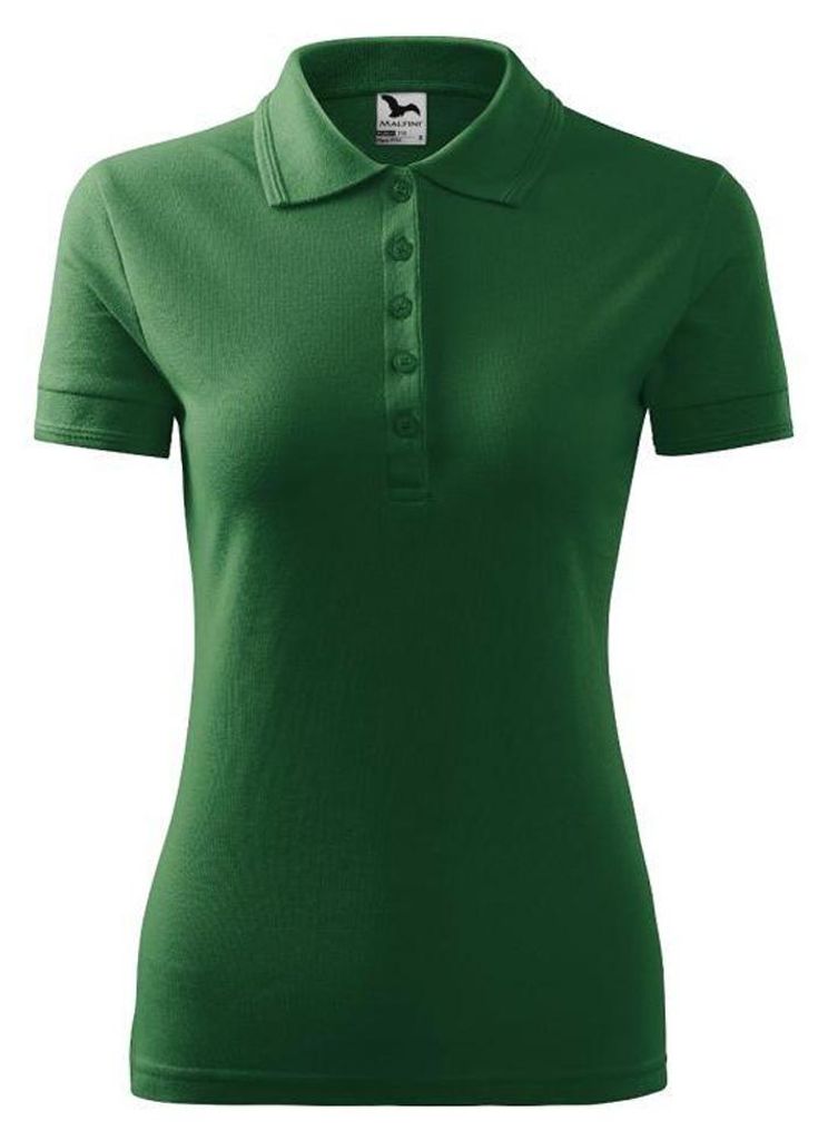 Malfini - Poloshirt für Damen, Piqué PP10033 (XXL) (Dunkelgrün)