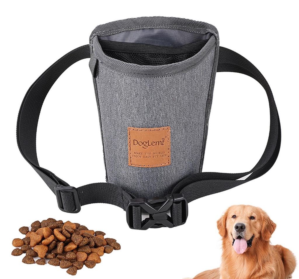 Hunde-Leckerli-Beutel fuer den Aussenbereich, tragbare Trainings-Huefttasche, Aufbewahrungstasche fuer Haustier-Snacks šC Leckerli-Beutel fuer das...