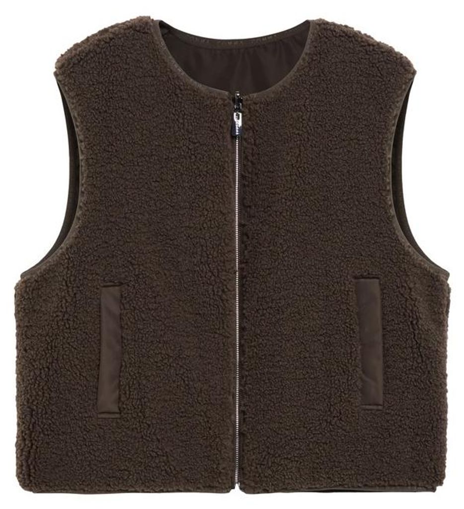Outdoor-Weste 8940 BROWN Größe 44 Produktbild 