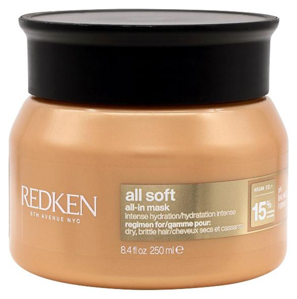 Redken All Soft All In Mask 250ml - Maske für trockenes Produktbild 