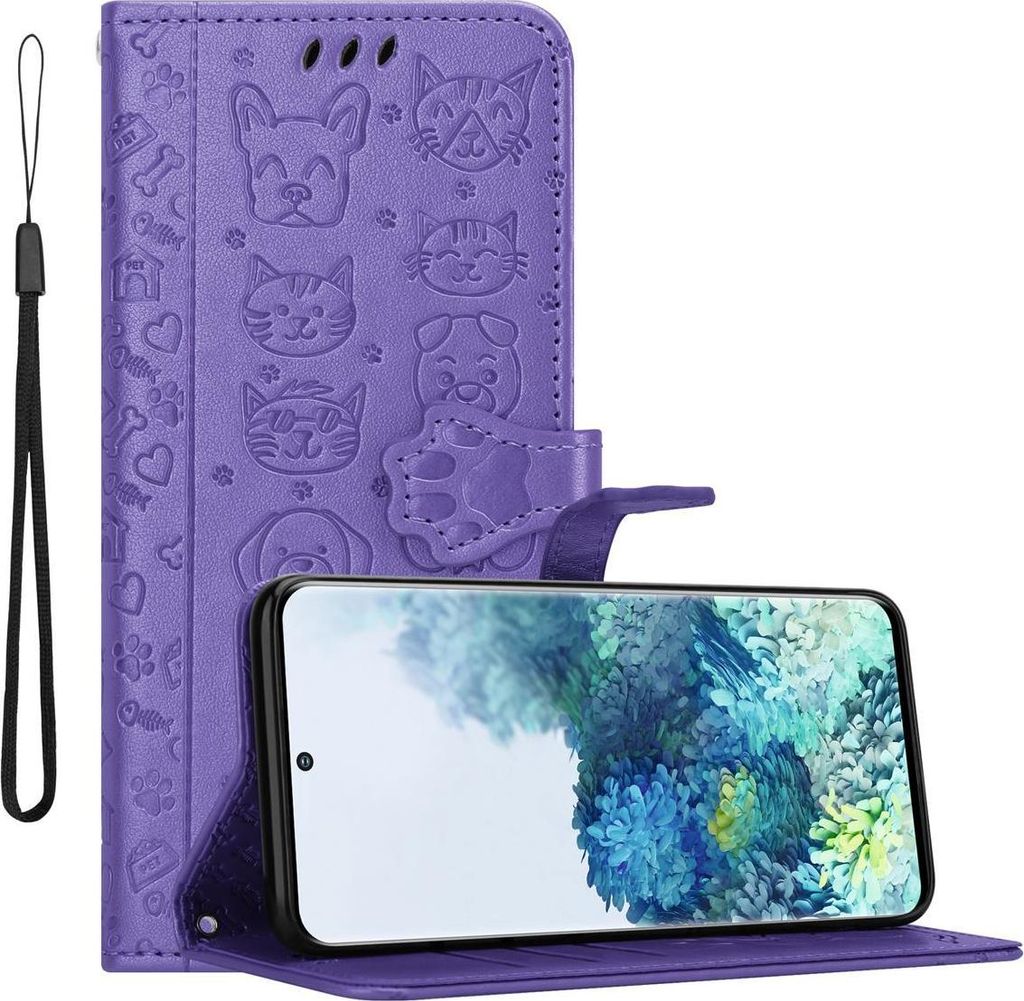 Cadorabo Hülle für Samsung Galaxy S20 Schutz Hülle in Lila Produktbild 