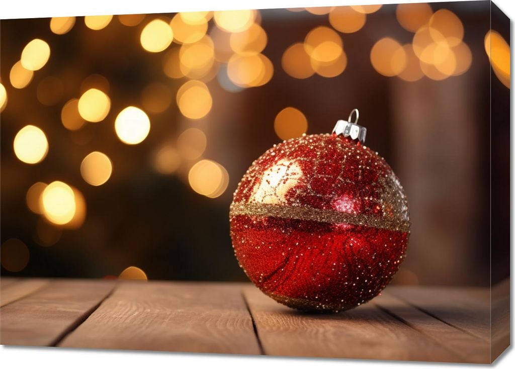 Bild 70x50cm Weihnachten steht vor der Tür