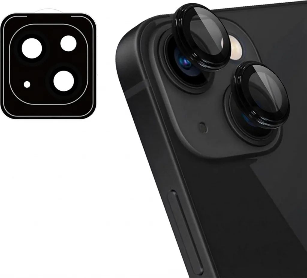 imoshion 2x Protezione Lente iPhone 13 - Vetro Temperato Nero Sicuro