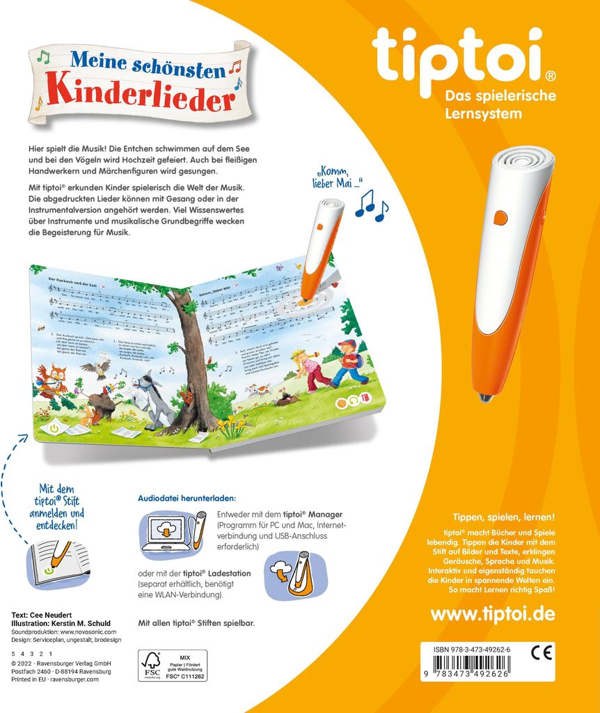 tiptoi® Meine schönsten Kinderlieder Produktbild 5
