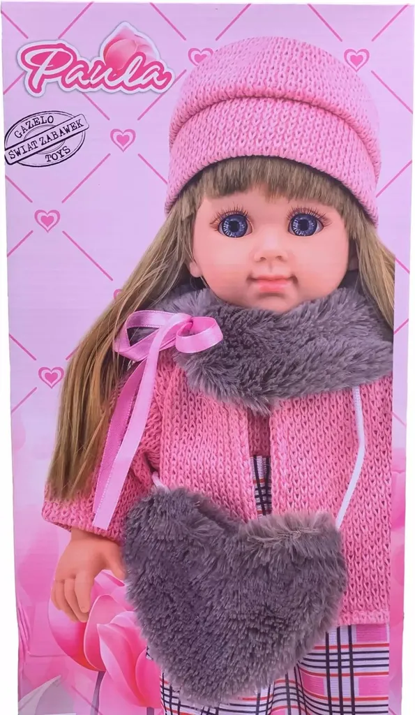 Coffret Poupée Mannequin Paula avec son Nouveau-né et Accessoires