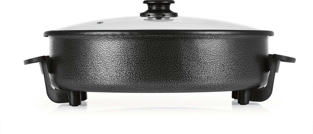 GOURMETMAXX Pizza-Pfanne elektrisch 1500W schwarz Produktbild 