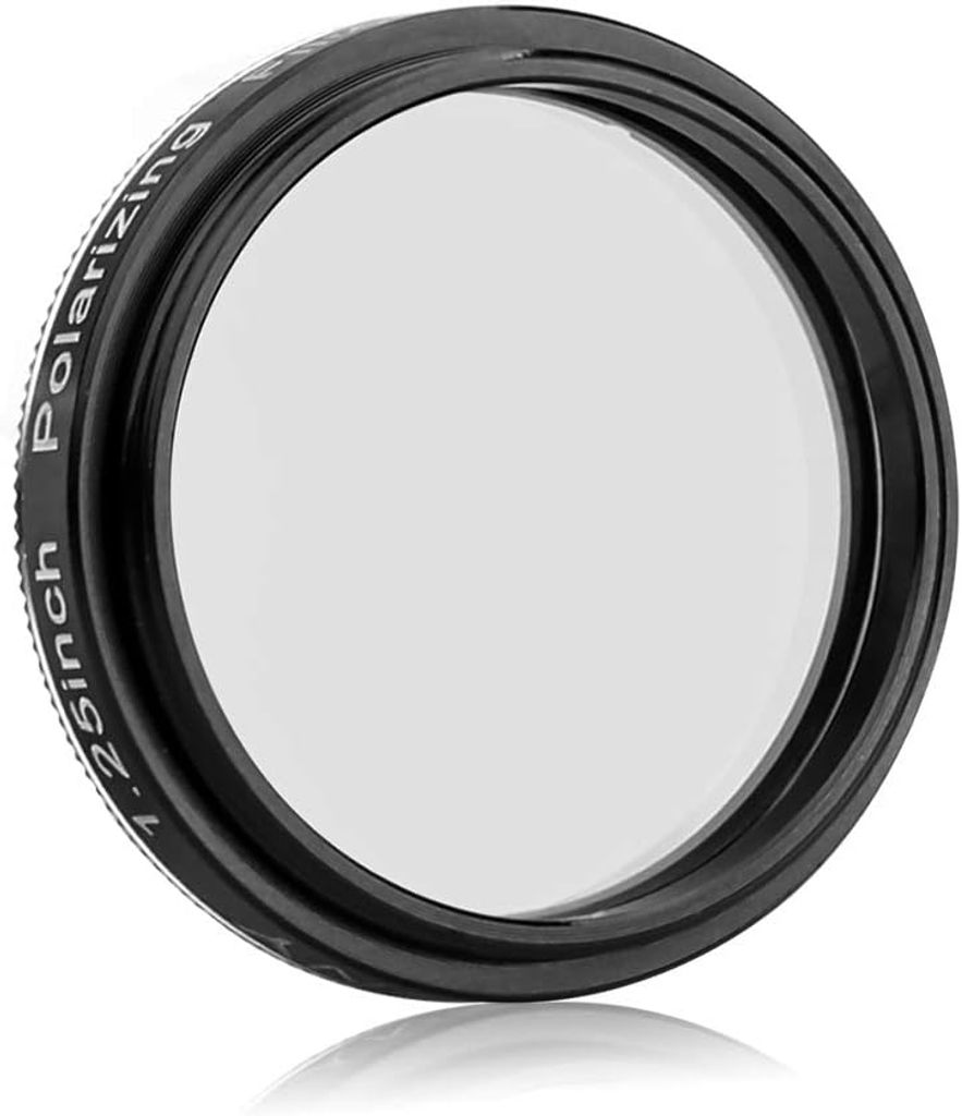 Svbony Okularfilter 1,25 Zoll, Polarisationsfilter, Mondfilter Reduziert die Helligkeit und Verbessert den Kontrast des Mondplaneten
