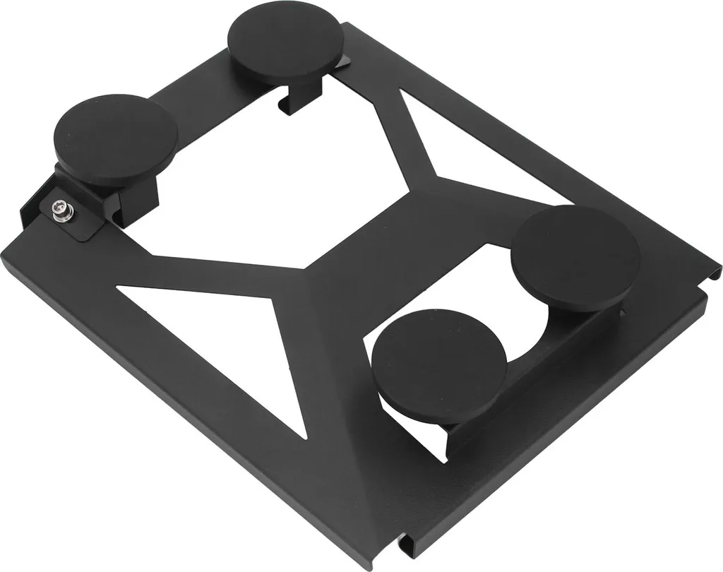 Support Satellite en Acier et Caoutchouc avec Ventouse Camping-Car 45cm