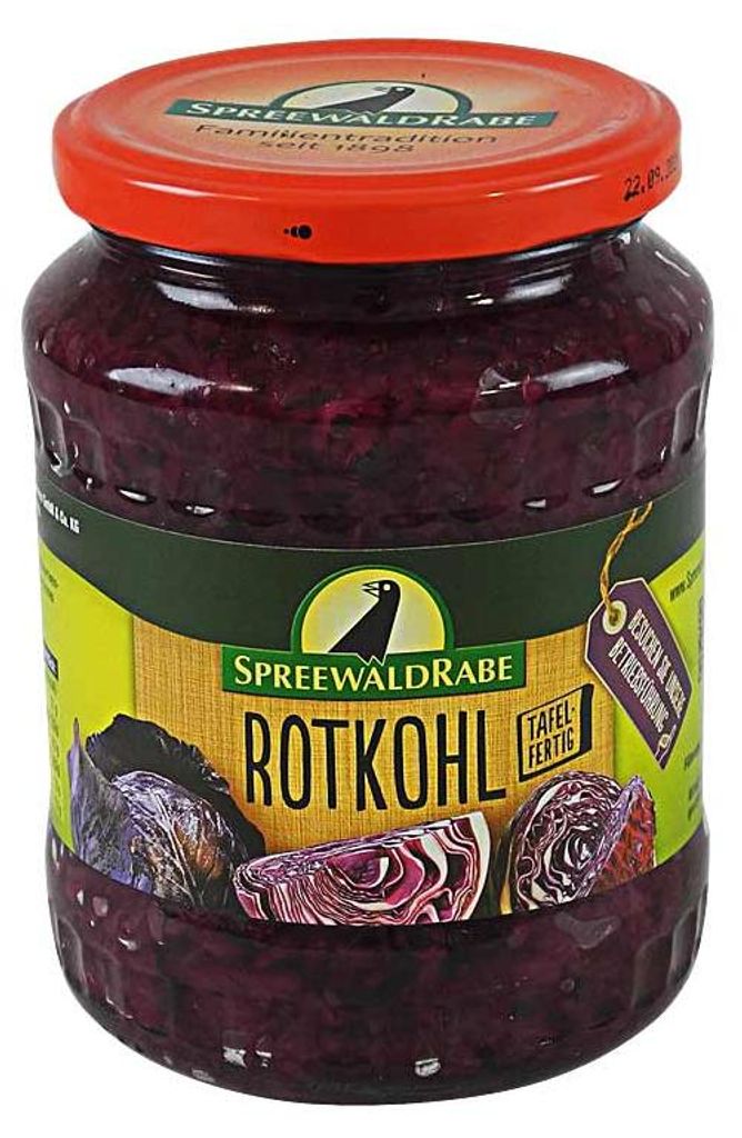 Spreewälder Rotkohl (tafelfertig / 720 ml Glas) Produktbild 