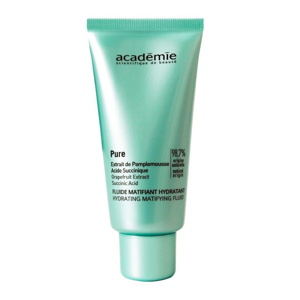 Academie Fluide Matifiant Hydratant- ausgleichendes Fluid für ölige und unreine Haut - 50ml