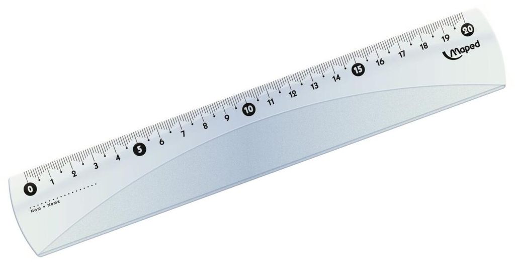 Ploché pravítko Start 146, 200 mm, z plastu Obrázok produktu 
