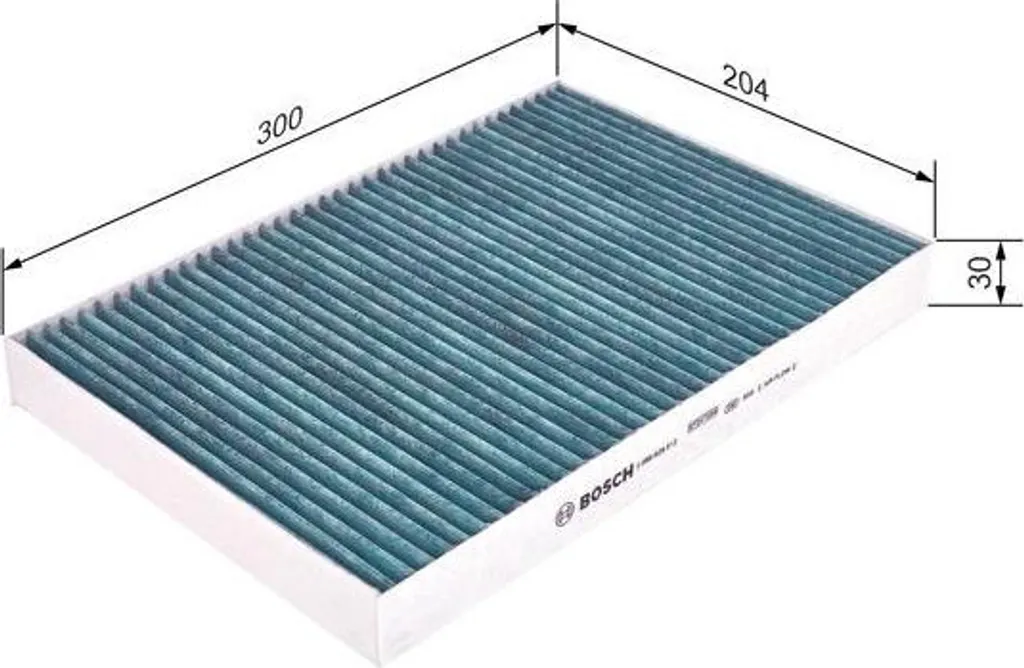 Filtre à pollen pour habitacle Audi A4 et A6 - Protection Bosch 0986