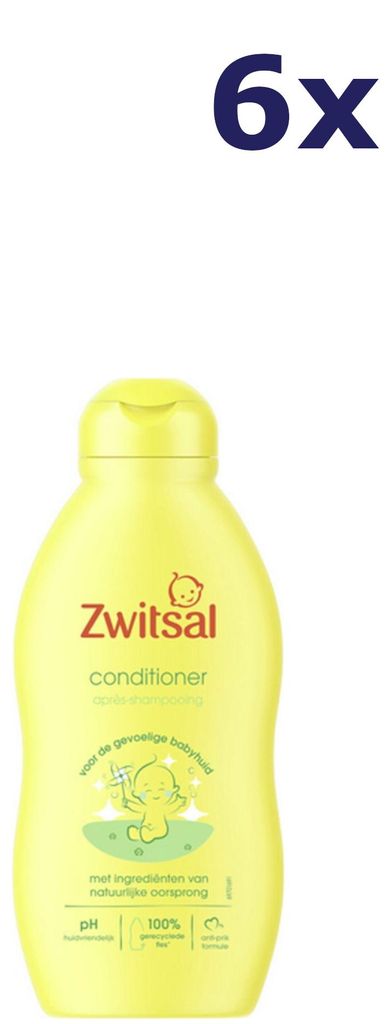 6x Zwitsal Baby Conditioner 200 ml