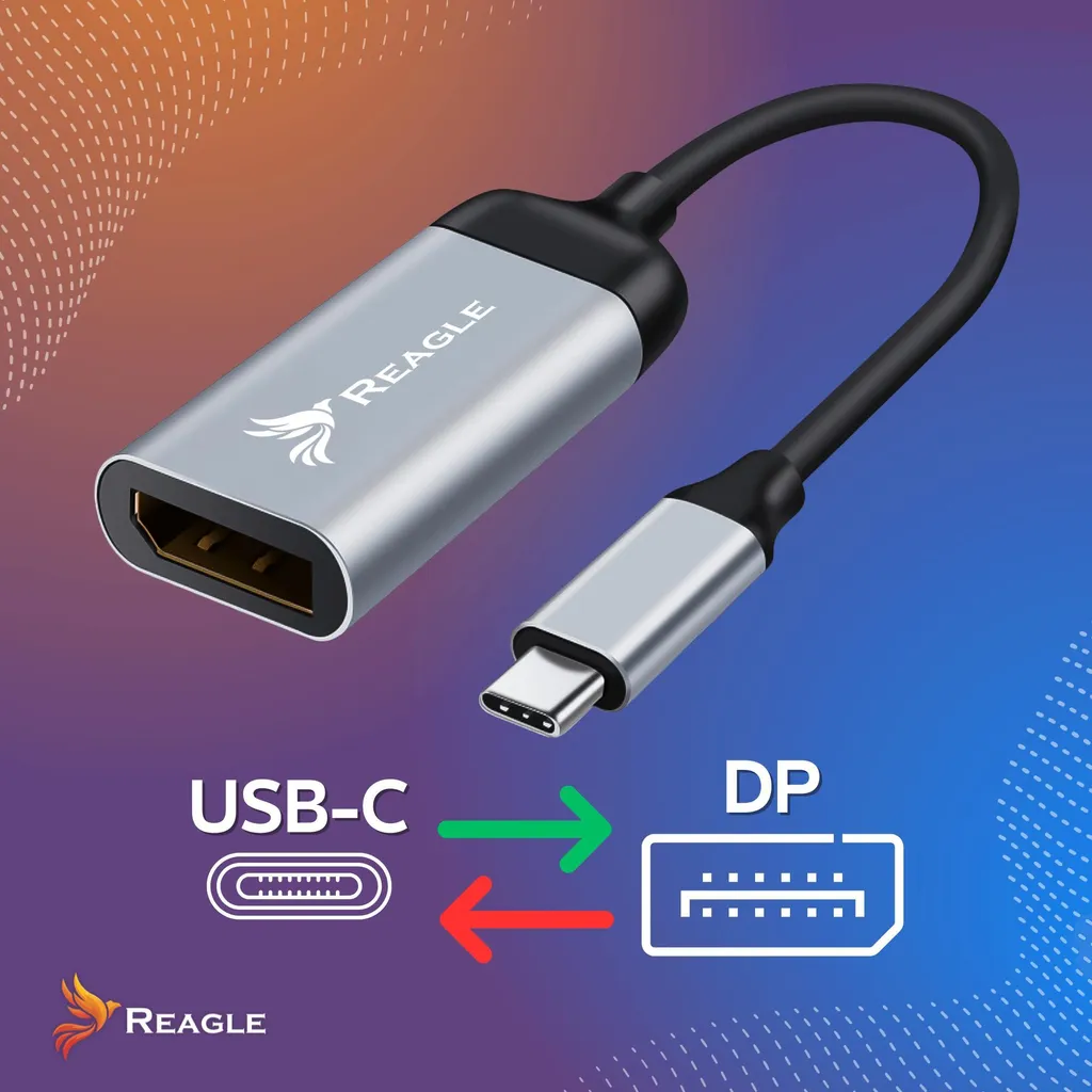 Adattatore USB-C a DisplayPort 4K 60Hz per MacBook e Samsung DeX - 9