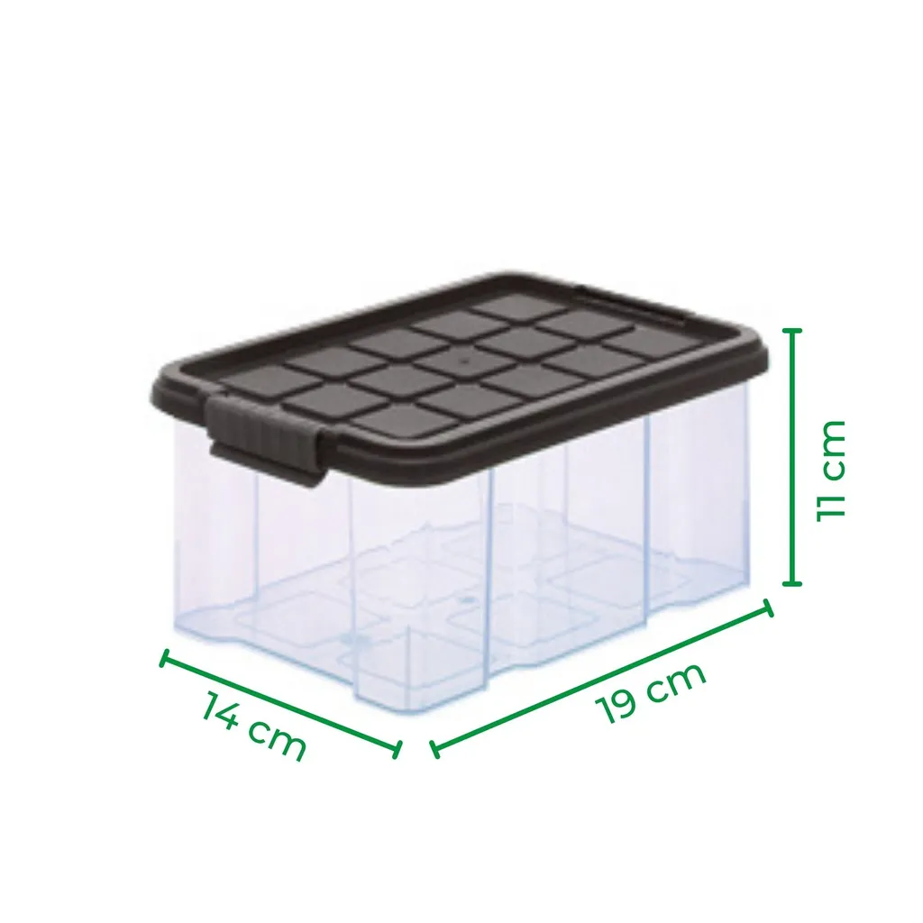 12 Scatole Novaliv 2L - Organizer Giocattoli e Cancelleria Sicuri BPA