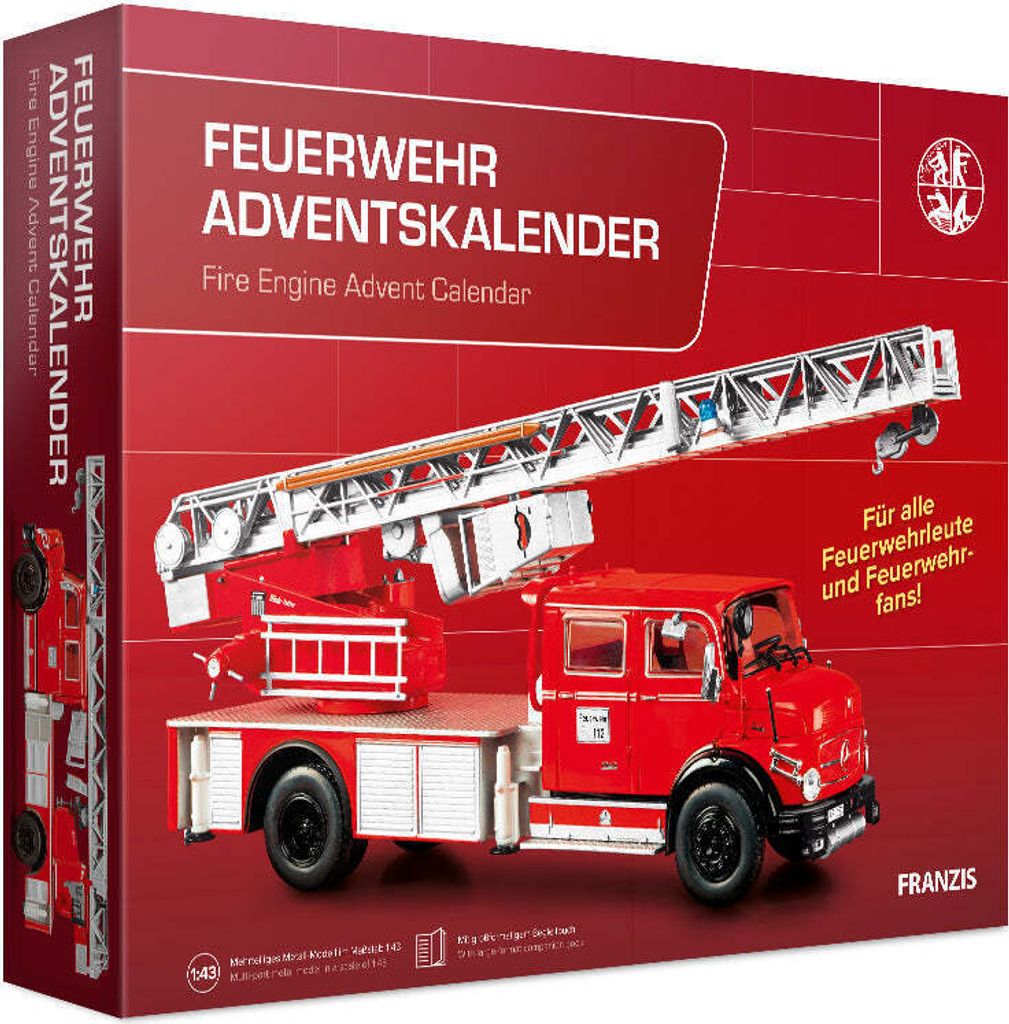 FRANZIS Feuerwehr Adventskalender: Mercedes-Benz L1519 Produktbild 