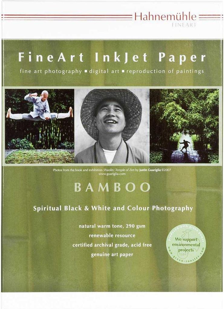 Hahnemühle Bamboo A 3+ 290 g, 25 Blatt, natural white