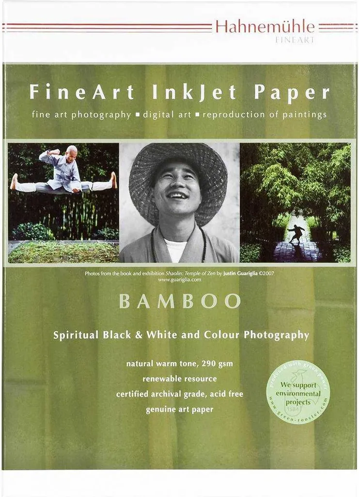 Hahnemühle Digital FineArt Bamboo Papier Mat Naturel 290g 500 microns