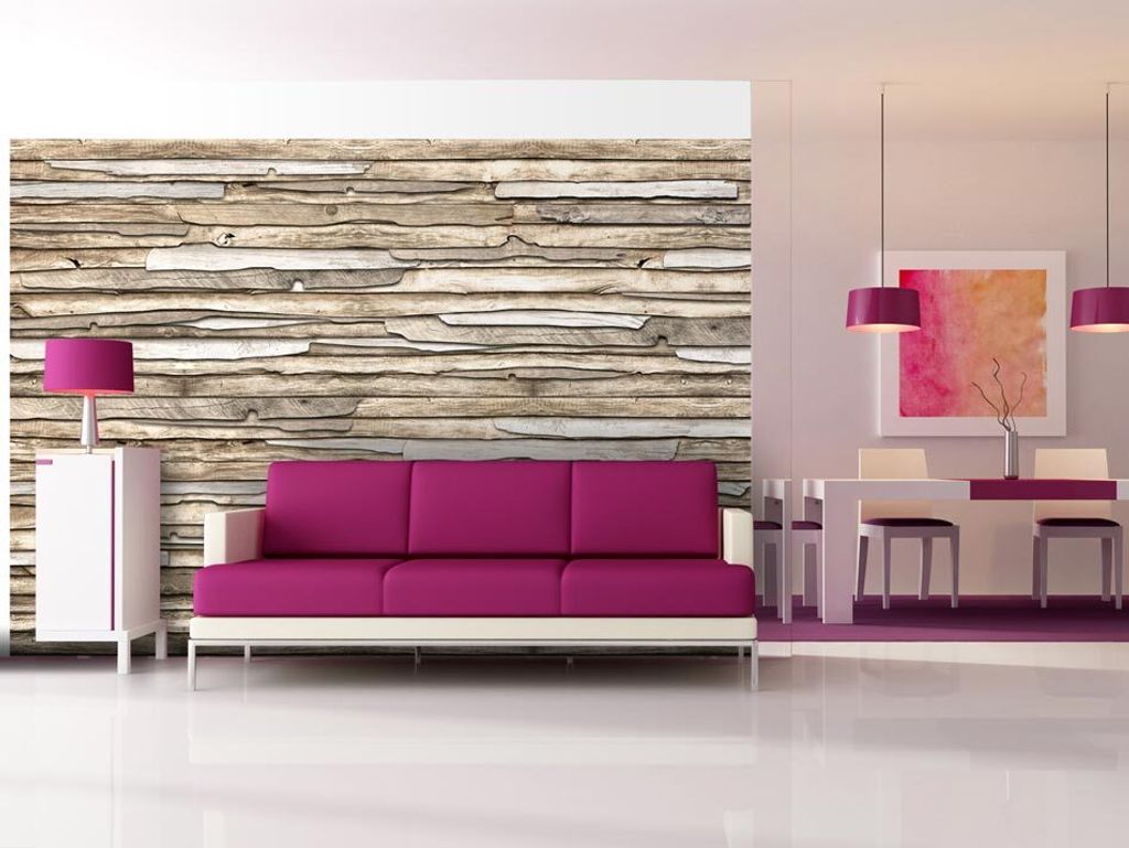 Vlies Fototapete 400x280 cm Tapeten Wandtapete XXL Tapeten Holz 10110905-51