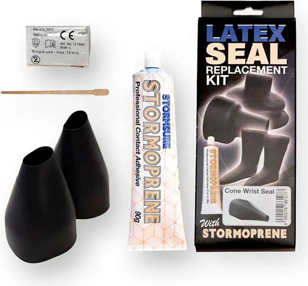 Stormsure Latex Box Repair Cone Wrist Kit Reparatursatz Schwarz Schwarz One Size