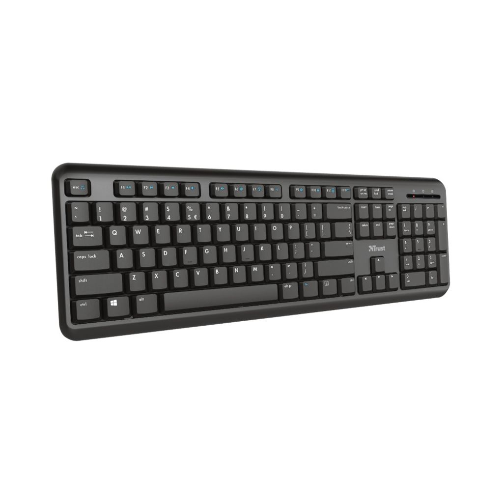 TRUST ODY TASTATUR DE 24335 kabellos/leise/USB (24335)
