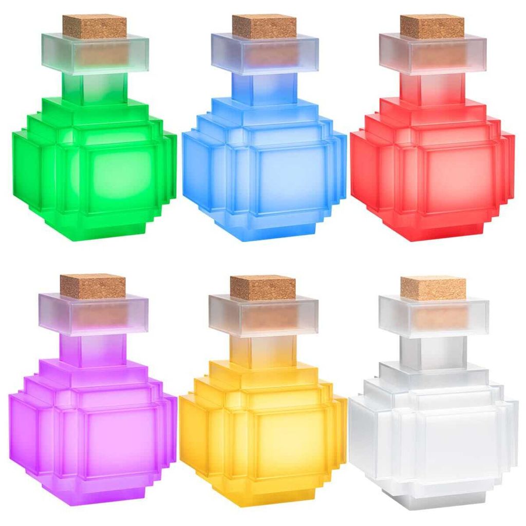 Butelka Eliksiru Minecraft - Luminacyjna Replika 16 cm z Immagine del prodotto 