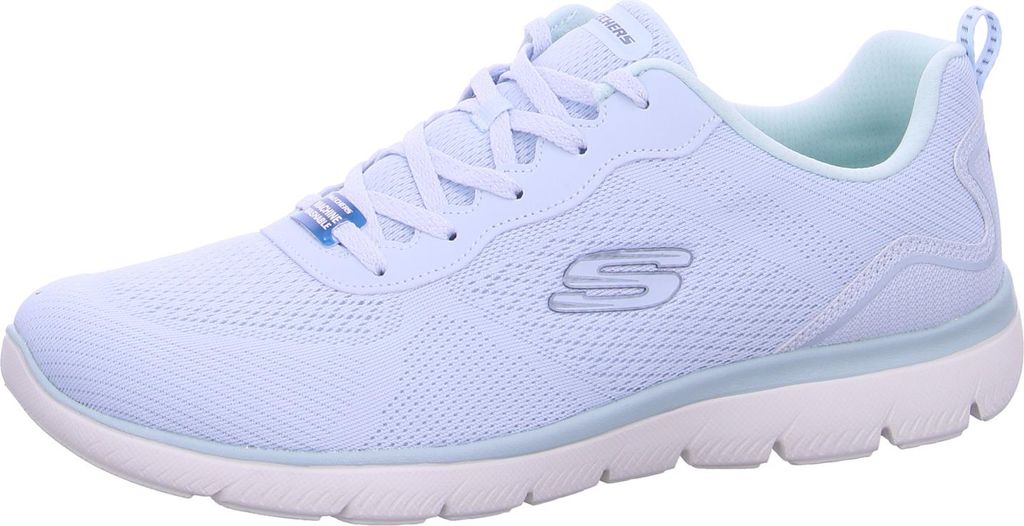 Skechers Sporthalbschuhe Formsohle modisch in blau, Gr. 37