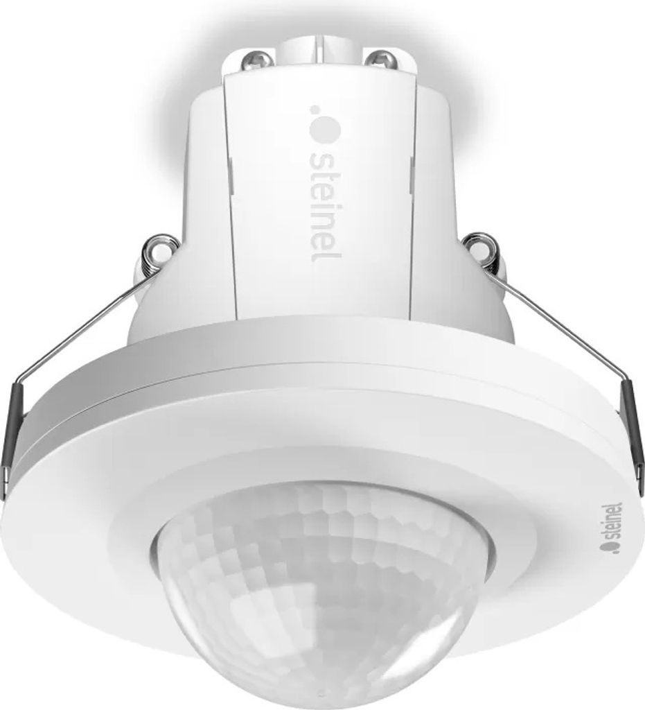 Steinel Bewegungs- und Präsenzmelder Passiv Infrarot, Deckeneinbau, IP20, 360° Reichweite max: Ø 24 m (452 m²) 086138